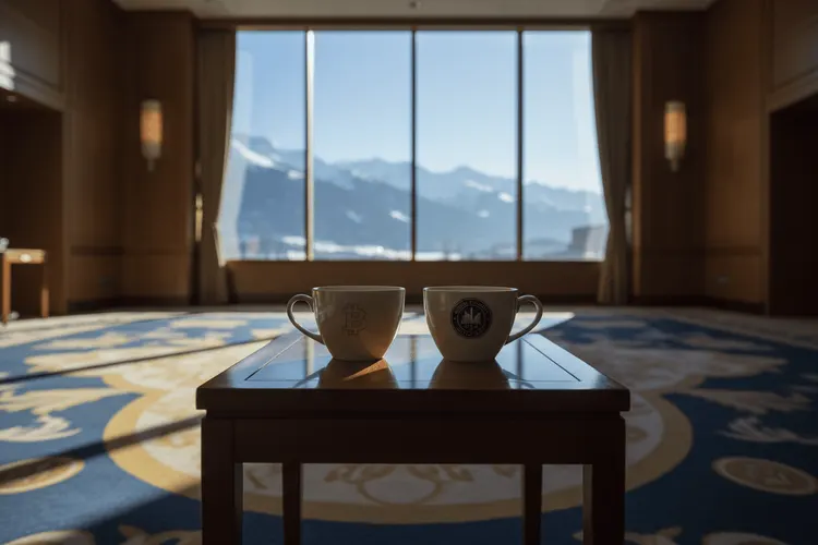 Coinbase-CEO Armstrong gerät in Davos mit JPMorgan-Chef Dimon aneinander