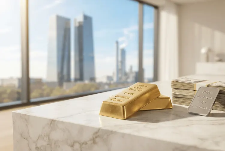 Goldpreis sinkt: Öl- und Zinsbedenken stärken den US-Dollar