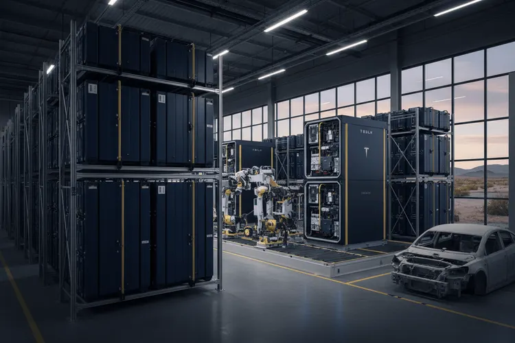 Tesla Energy profitiert von Batterie-Wende: Hersteller setzen auf Stromspeicher statt E-Autos