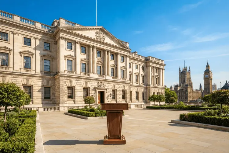 Britischer Finanzminister Healey plant Haushaltskonsolidierung ohne neue Schulden