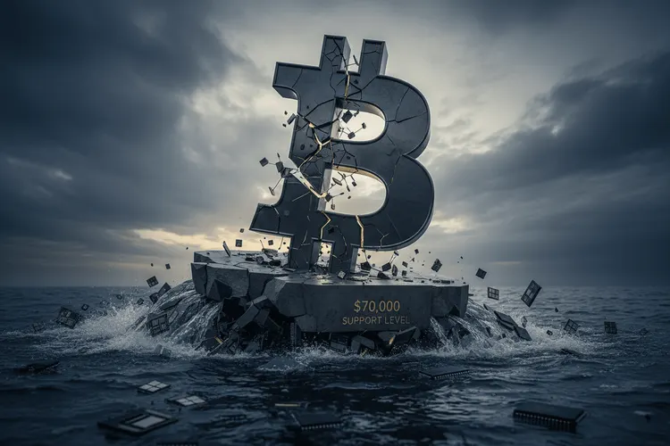 Bitcoin stürzt unter 71.000 Dollar: Tech-Ausverkauf belastet Kryptomarkt massiv