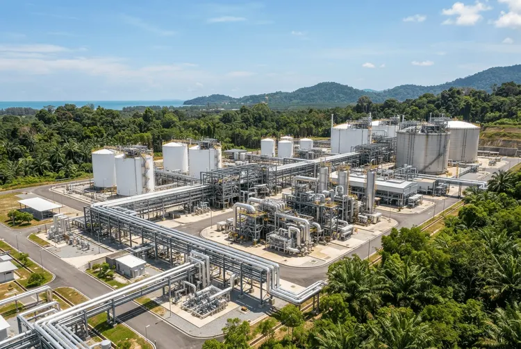 Gas Malaysia plant LNG-Terminal in Kedah: Investitionsentscheidung 2027