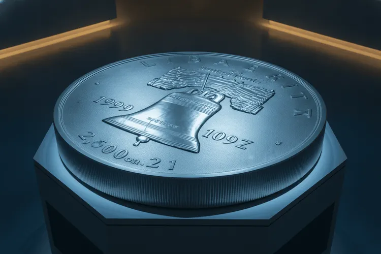 Texas Precious Metals bricht Guinness-Rekord mit schwerster Silbermünze