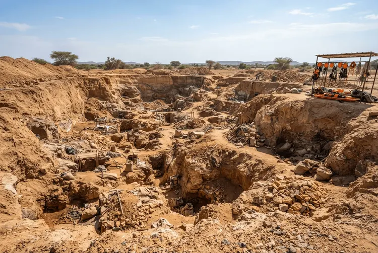 Goldmine im Sudan eingestürzt: Mindestens 60 Tote befürchtet
