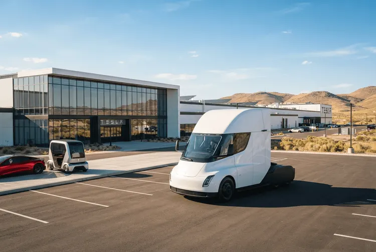 Tesla Semi: Neues Werk in Nevada und Demo-Event – Aktie fällt