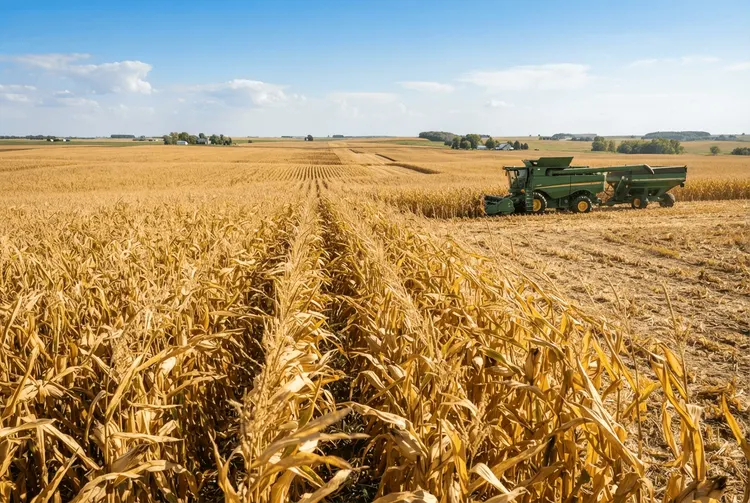 Mais-Futures sinken leicht vor wichtigen USDA-Lagerbestandsdaten