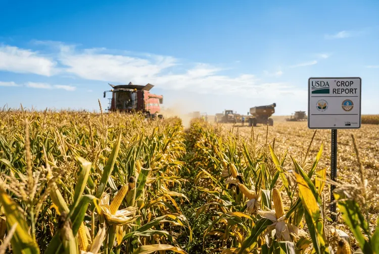 Mais-Futures fallen: Stärkerer Dollar und bessere Erntebedingungen