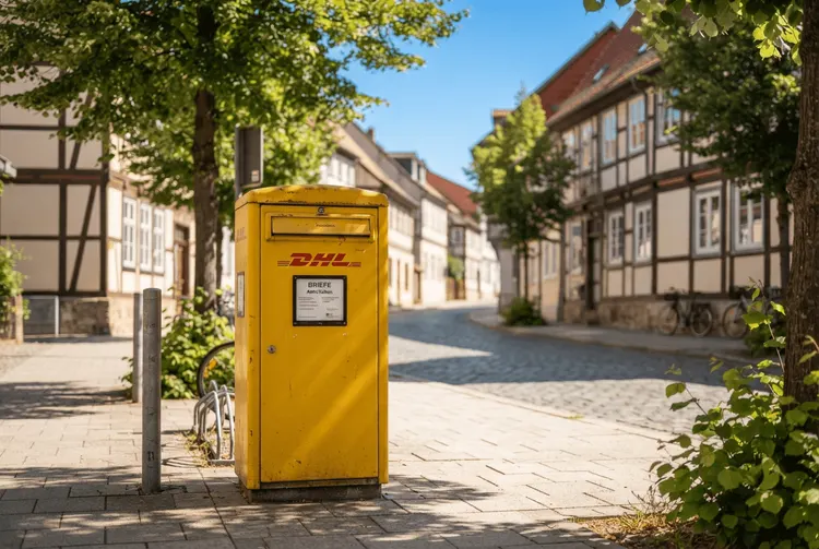 Briefkastennetz Deutschland: DHL hält an 108.200 gelben Kästen fest