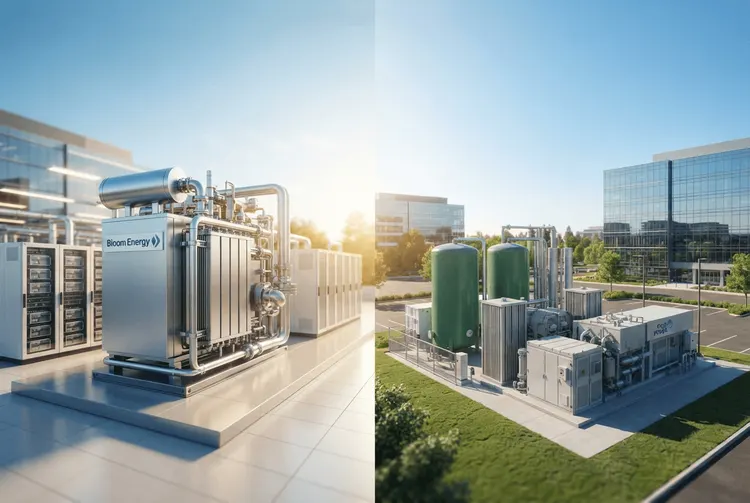 Bloom Energy profitiert vom KI-Boom – Plug Power bleibt außen vor