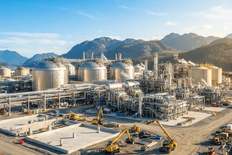 Shell und Partner genehmigen Milliarden-Erweiterung von LNG Canada
