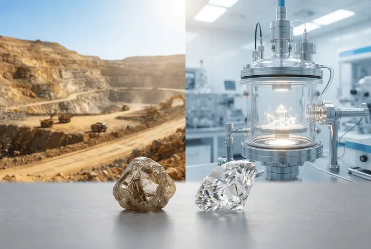 Diamantpreise auf Rekordtief: Überangebot und Labor-Diamanten unter Druck