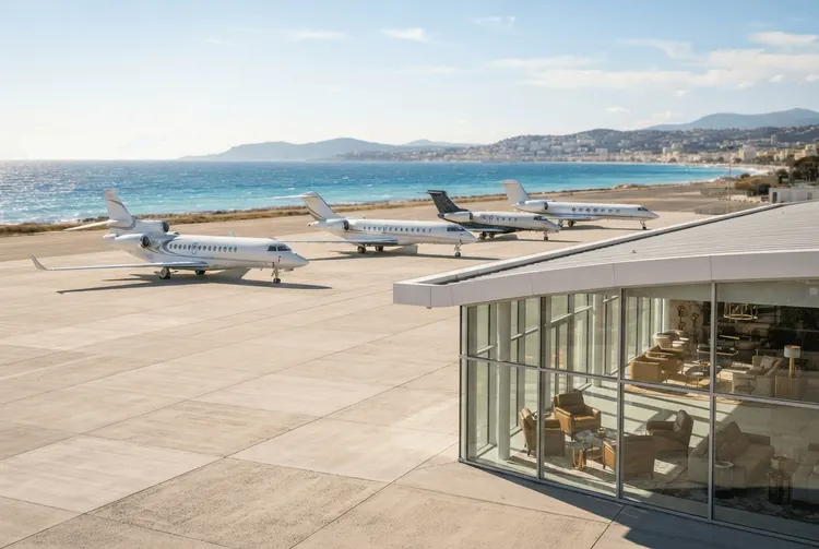 Kerosinmangel lässt Privatjets in Nizza und Italien am Boden