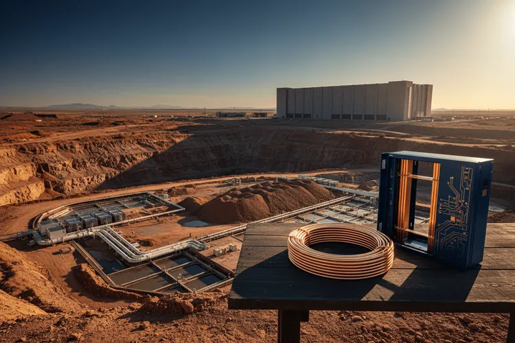Amazon sichert sich Kupfer aus neuer US-Mine für Rechenzentren