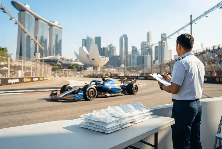 Singapur rüstet sich für Smog-Grand-Prix der Formel 1