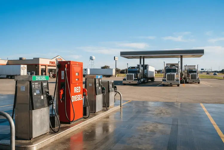Kraftstoffindustrie warnt Tankstellen vor Verkauf von rotem Diesel