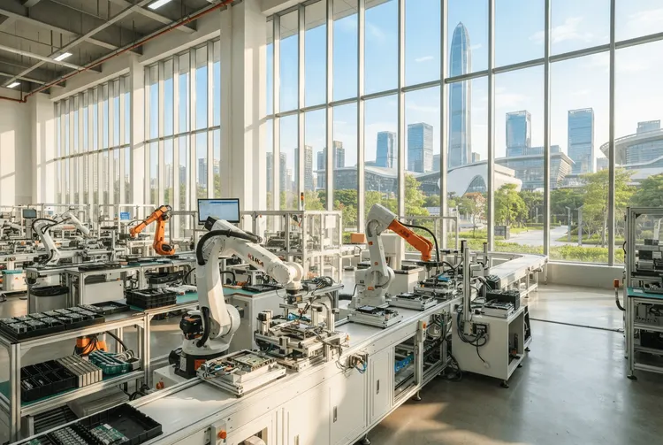 Chinas Industrie kehrt zu Wachstum zurück, Dienstleistungen legen zu