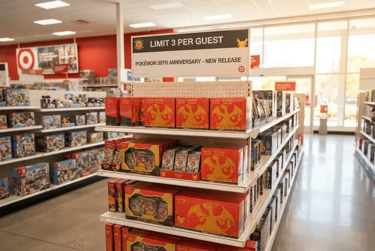 Pokémon-Jubiläum: Target profitiert von riesigem Karten-Ansturm