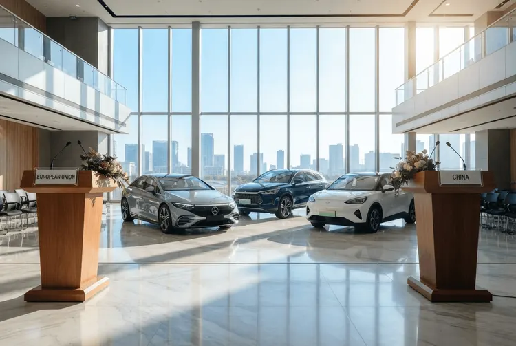 China drängt die EU, die Automobilmärkte offen zu halten und Protektionismus zu vermeiden