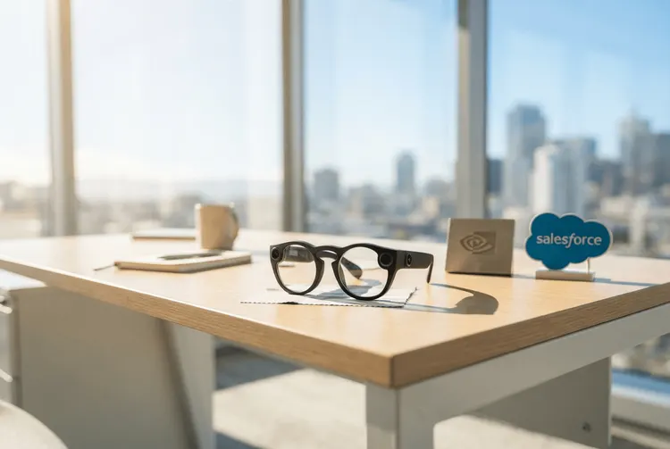 Snap bringt AR-Brillen mit Nvidia, AWS und Salesforce in Unternehmen