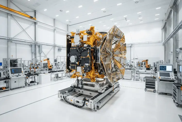 Rheinmetall startet SAR-Satelliten-Serienproduktion in Neuss