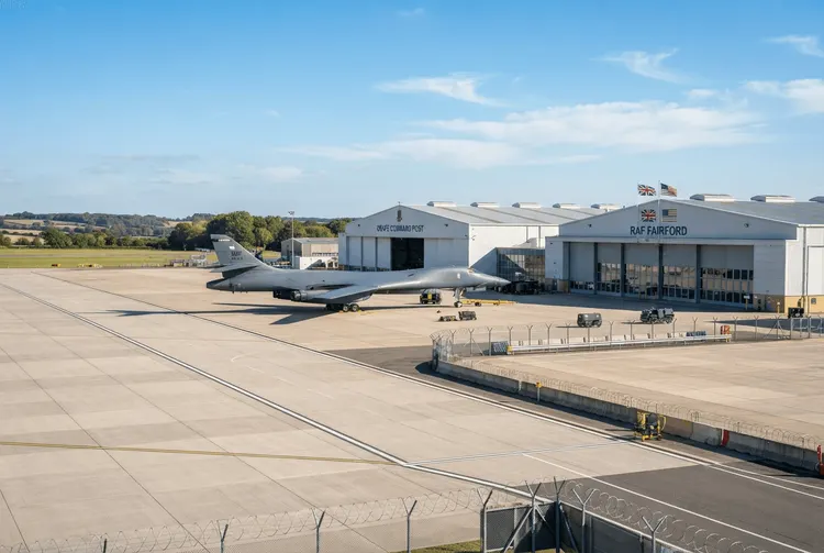 Fünf Festnahmen nach Bombendrohung gegen RAF Fairford – Iran bestreitet Beteiligung