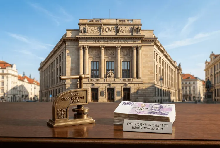 Tschechische Nationalbank belässt Leitzins bei 3,75 Prozent