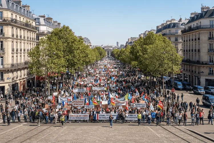 Frankreich: Massenproteste und Gewalt in Paris und Marseille