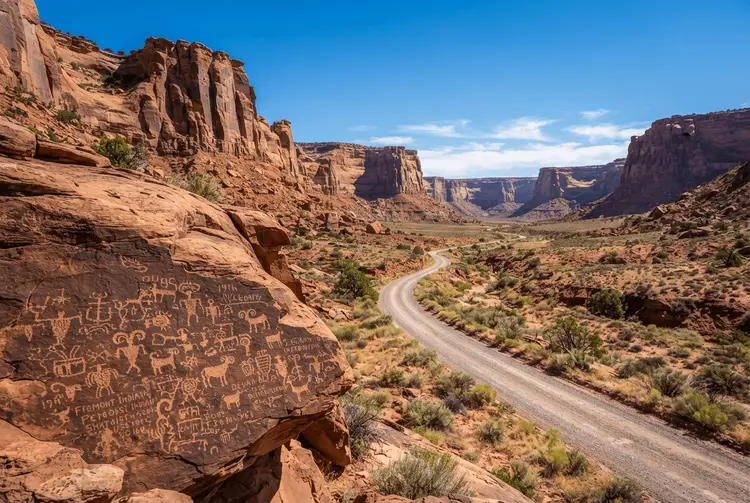 US-Klage: Ölstraße soll Utah-Canyon mit historischen Inschriften sprengen