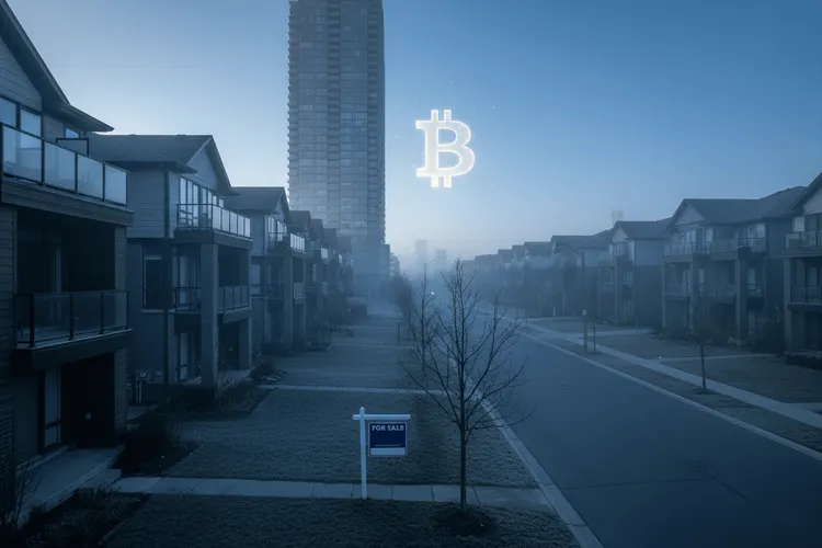 Kanadischer Immobilienmarkt bricht ein – Coinbase-Chef sieht Bitcoin-Schwäche als vorübergehend
