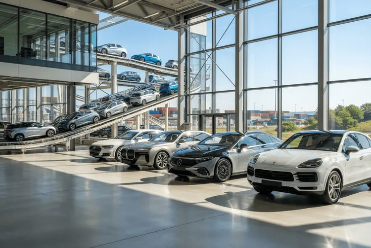 Deutsche Autoexporte sinken – Importe aus China explodieren
