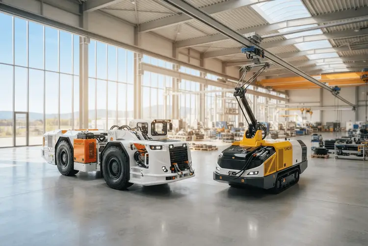 OEMs für Bergbaumaschinen im Wettlauf um elektrifizierte Untertage-Technik