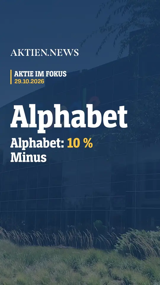 Alphabet-Aktie stürzt 10 Prozent ab: KI-Ausgaben fressen den Cashflow